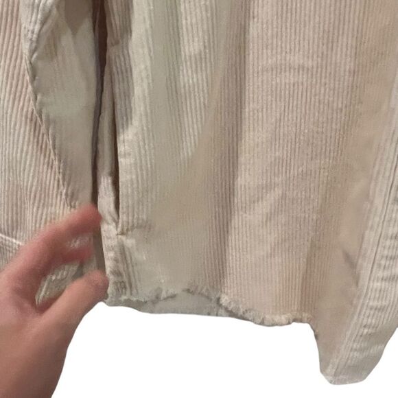 3 for $30! Zara corduroy button shirt. Size xs - Picture 11 of 11